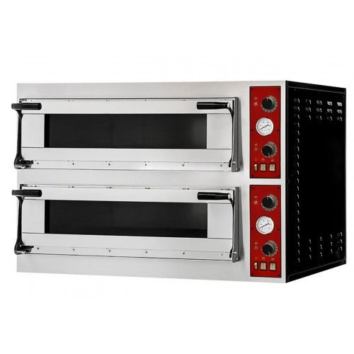 Four à pizza XL MÉGA Ø 400 mm, 2 niveaux, 2 x 4 pizzas méga Four à pizza XL MÉGA Ø 400 mm, 2 niveaux, 2 x 4 pizzas méga