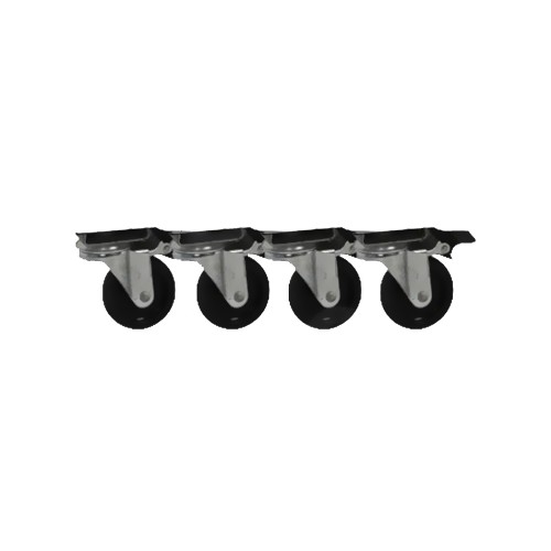 Kit 4 roulettes gamme XL MEGA (non monté) Kit 4 roulettes gamme XL MEGA (non monté)