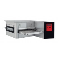 Four à pizza électrique convoyeur, tapis larg 400 mm, 15 pizza/H