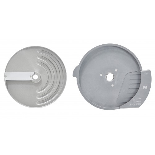 Disque frite 6 x 6 mm pour combiné coupe-légume Disque frite 6 x 6 mm pour combiné coupe-légume