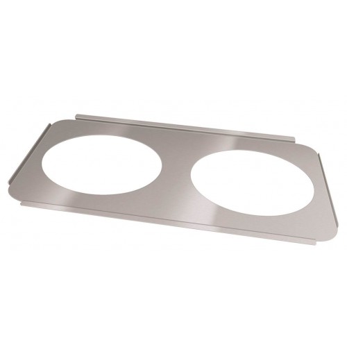 Plaque pour Kit soupe - 2 trous Plaque pour Kit soupe - 2 trous