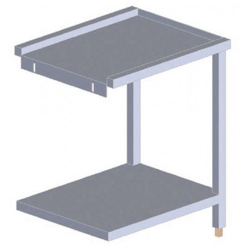 Table de sortie gauche/droite, pour lave vaisselle à capot, L 700 mm Table de sortie gauche/droite, pour lave vaisselle à capot, L 700 mm