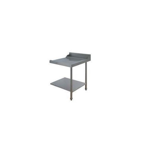 Table de sortie lisse, adossée, à droite, pour machines à capot panier 500 x 500 et panier 600 x 500 Table de sortie lisse, adossée, à droite, pour machines à capot panier 500 x 500 et panier 600 x 500