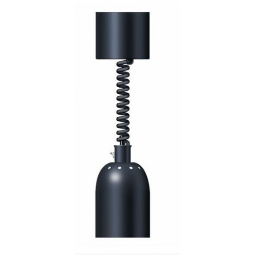 Lampe chauffante 400 avec cordon retractable - Noir Prononcé Lampe chauffante 400 avec cordon retractable - Noir Prononcé