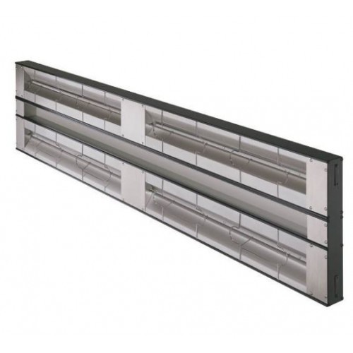 Rampe chauffante double - aluminium Rampe chauffante double - aluminium