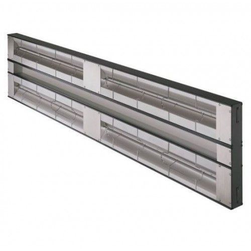 Rampe chauffante double - aluminium Rampe chauffante double - aluminium