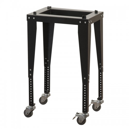 Table avec roues pour plateforme F2 option pour bascule industrielle