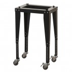 Table avec roues pour plateforme F3, option pour bascule industrielle