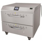 Tiroir chauffant avec controlleur electronique en haut - 2 tiroirs (sans bacs)