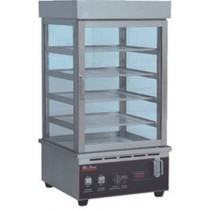 Vitrine chauffante avec support fixe - 1 porte