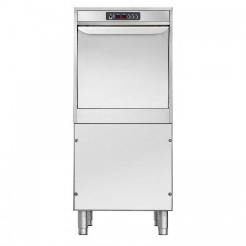 Lave batterie professionnel, système «PLUS», en acier inox double paroi, 60 paniers/h, 500 x 610 mm Lave batterie professionnel, système «PLUS», en acier inox double paroi, 60 paniers/h, 500 x 610 mm