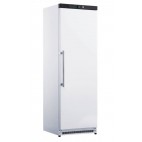 Armoire réfrigérée positive ventilée, porte pleine, laquée blanche, 400 L