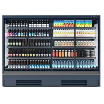 Vitrine murale, groupe logé, R290, L 1250 mm