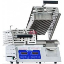 Grill à contact lisse avec double presses