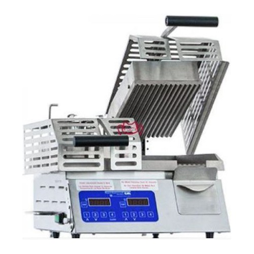 Grill à contact lisse avec double presses Grill à contact lisse avec double presses
