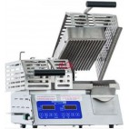 Grill à contact lisse avec double presses