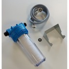 Filtre anti-calcaire avec charbon actif et aux particules