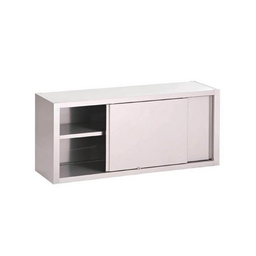 Armoire murale, portes coulisantes, inox AISI 304, L 1000 x P 400 x H 600 mm Armoire murale, portes coulisantes, inox AISI 304, L 1000 x P 400 x H 600 mm