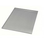 Plaque aluminium 15/10ème, pleine, bords 90°, 400 x 600 mm