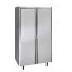 Meuble haut, portes coulisantes, inox, L 1600 x P 400 x H 900 mm