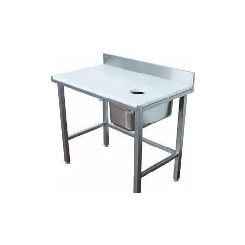 Combiné de préparation poisson sans bac de rinçage P 600 mm Combiné de préparation poisson sans bac de rinçage P 600 mm