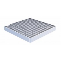 Grille caillebotis antidérapante avec crantage double à maille 19x19 mm, pour siphon 300 x 300 mm