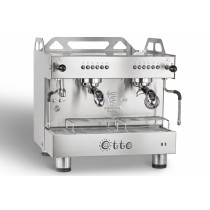 Machine à café expresso OTTO COMPACT DE - 2 groupes en acier inoxydable AISI 304