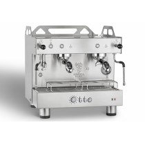 Machine à café expresso, OTTO COMPACT PM - 2 groupes, en acier inoxydable AISI 304