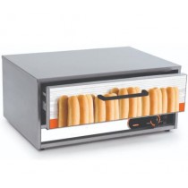 Tiroir chauffe pain à Hot Dog 24 pains