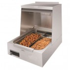 Poste de maintien chaud frites