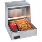 Poste de maintien chaud frites 