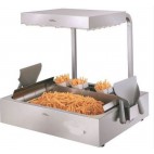 Poste de maintien chaud frites