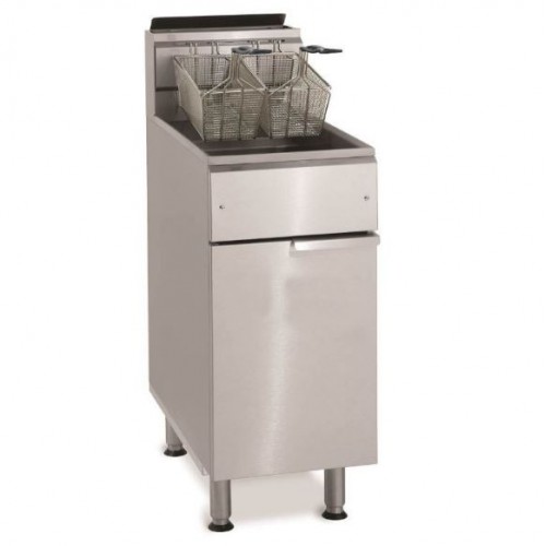 Friteuse gaz tubulaire haut rendement capacité 22 litres Friteuse gaz tubulaire haut rendement capacité 22 litres