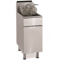 Friteuse gaz double capacité 2 x 14 litres