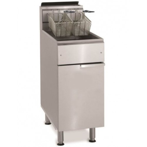 Friteuse gaz double capacité 2 x 14 litres Friteuse gaz double capacité 2 x 14 litres