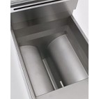 Friteuse gaz chauffe indirect capacité 22 litres