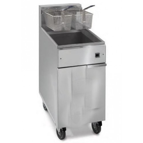 Friteuse électrique avec modèle résistances relevables capacité 2 x 14 litres Friteuse électrique avec modèle résistances relevables capacité 2 x 14 litres