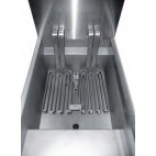 Friteuse électrique avec modèle résistances relevables capacité 22 litres 