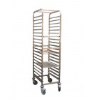 Echelle démontable en inox profondeur 630 mm