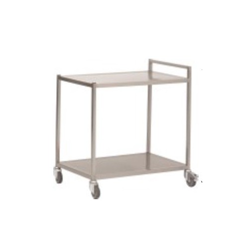 Chariot de transport plein inox AISI 430 L 1000 x P 500 x H 1000 mm Chariot de transport plein inox AISI 430 L 1000 x P 500 x H 1000 mm