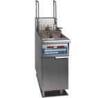 Friteuses électriques avec programmateur et relevage automatique des paniers 380 V triphasé capacité 22 L