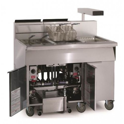 2 x Friteuses IFS75 avec système de filtrage integré - Régulation mécanique 2 x Friteuses IFS75 avec système de filtrage integré - Régulation mécanique