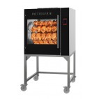 Rôtissoire en inox avec nettoyage assisté modèle Euro Grill 7