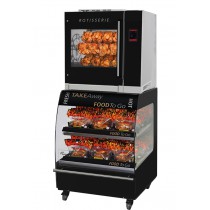 Space saveur en partie basse pour rôtissoire EURO GRILL 5