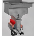 Friteuse gaz chauffe indirect capacité 27 litres