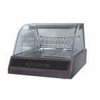 Vitrine de présentation inox MAP HOT 750