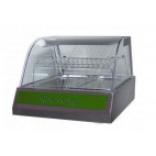 Vitrine de présentation inox MAP HOT 750