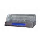 Vitrine de présentation inox 4 bacs GN 1/1
