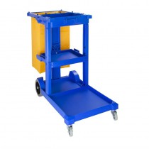 Chariot de ménage plastique L 500 x P 980 x H 1130 mm