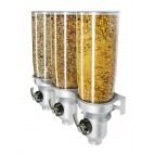 Distributeur mural de thé en vrac gamme free flow 3 x 5 L